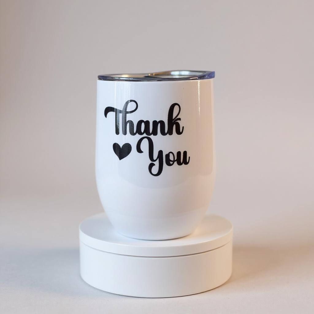 Customizable Stemless Wine Tumbler