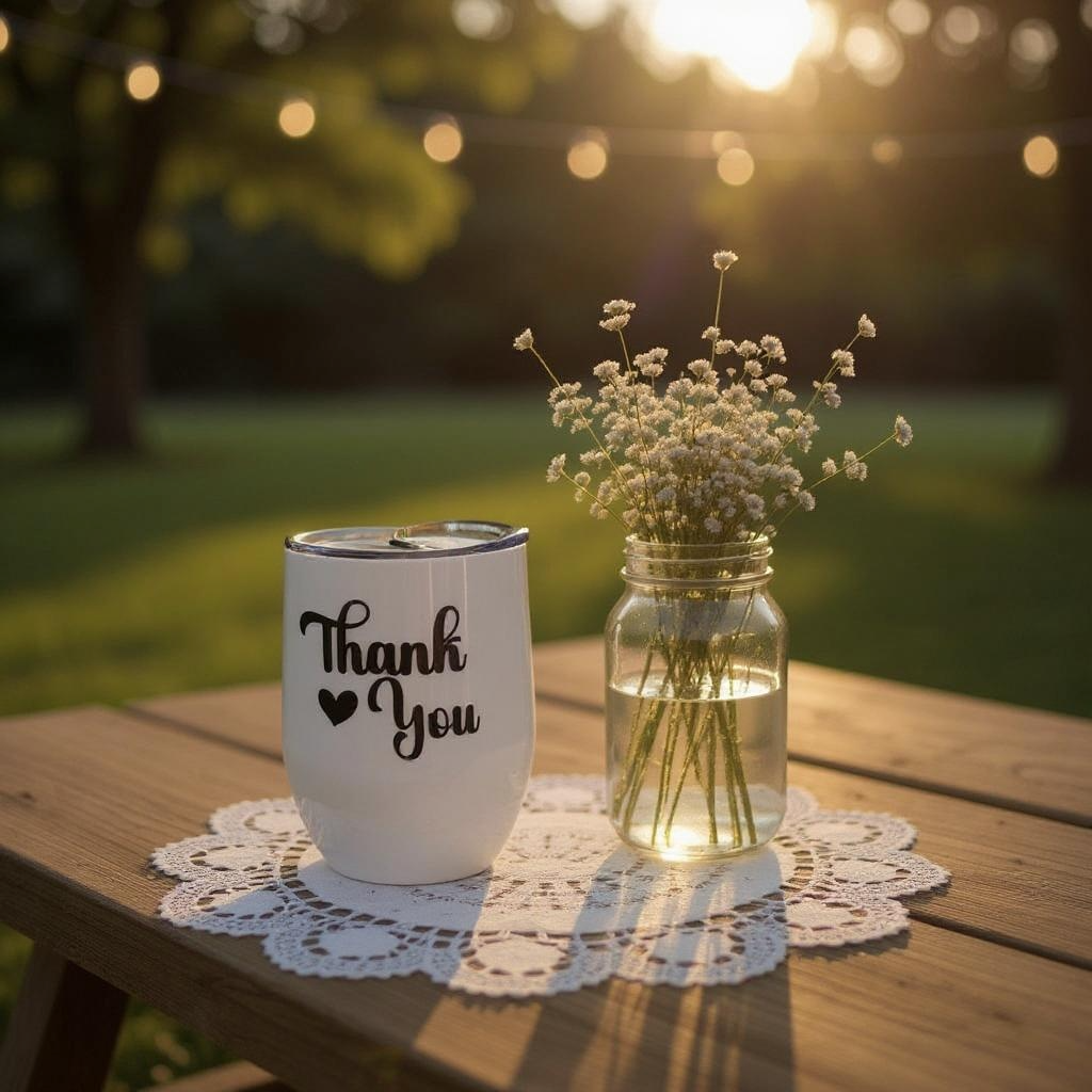Customizable Stemless Wine Tumbler